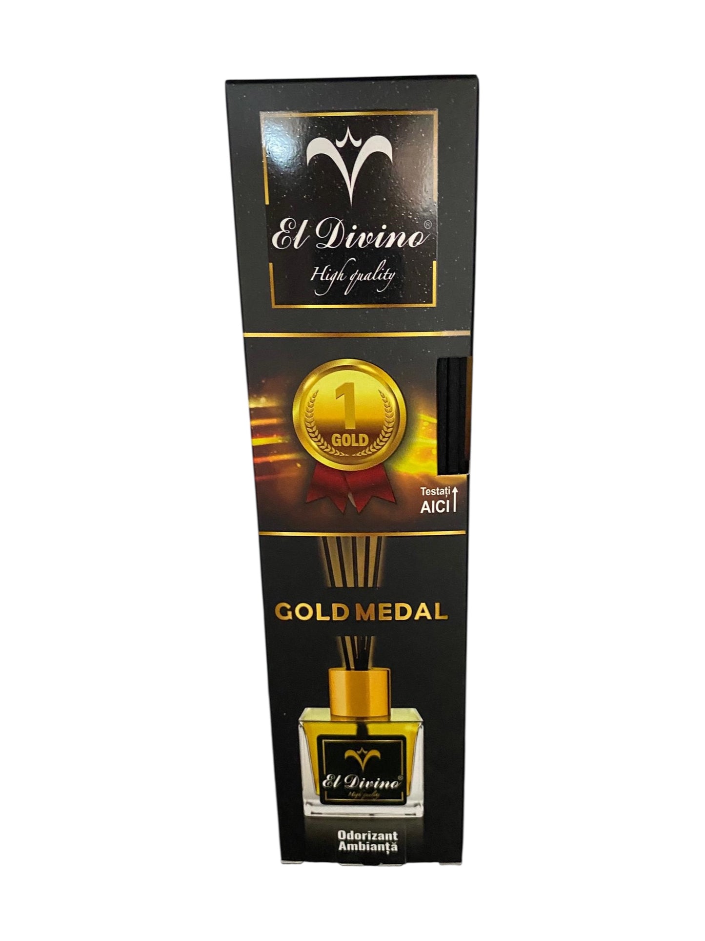 Odorizant Ambianta cu Bețișoare Gold Medal 100ml
