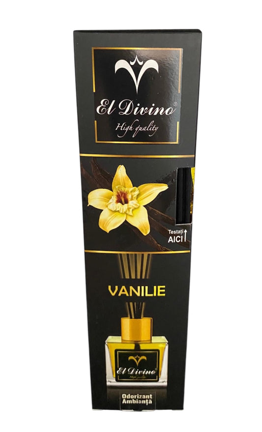 Odorizant Ambianta cu Bețișoare Vanilie 100 ml