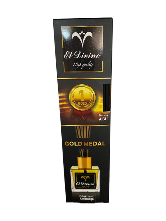 Odorizant Ambianta cu Bețișoare Gold Medal 100ml